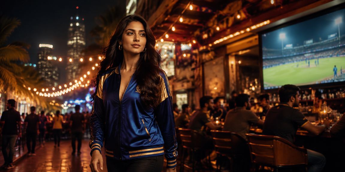 Bustling night market near Mumbai Bandra with lottery players buying tickets